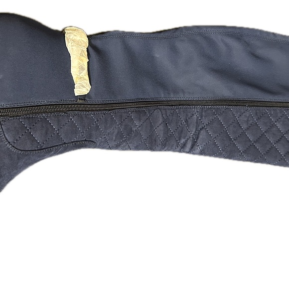 ARGO Quilted Nice Blue Faux Suede boots. Size 10 NWOT - Picture 8 of 16